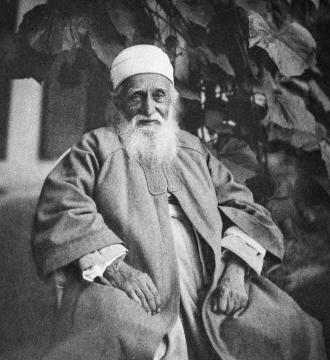 Photo of ‘Abdu’l-Bahá in Dublin, New Hampshire, 26 July 1912
© Bahá&#039;í International Community